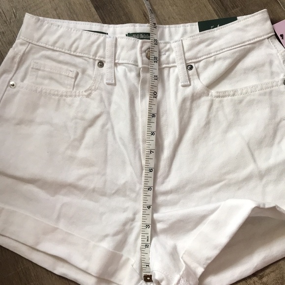 NWT wild fable highest rise mom shorts white size 6 - Picture 8 of 10